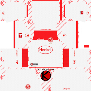 Fortuna Dusseldorf Kits 2019/2020 -  Dream League Soccer Kits