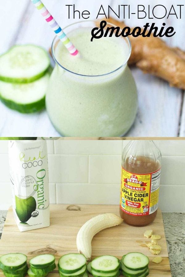 The AntiBloat Smoothie Foods for healthy diets