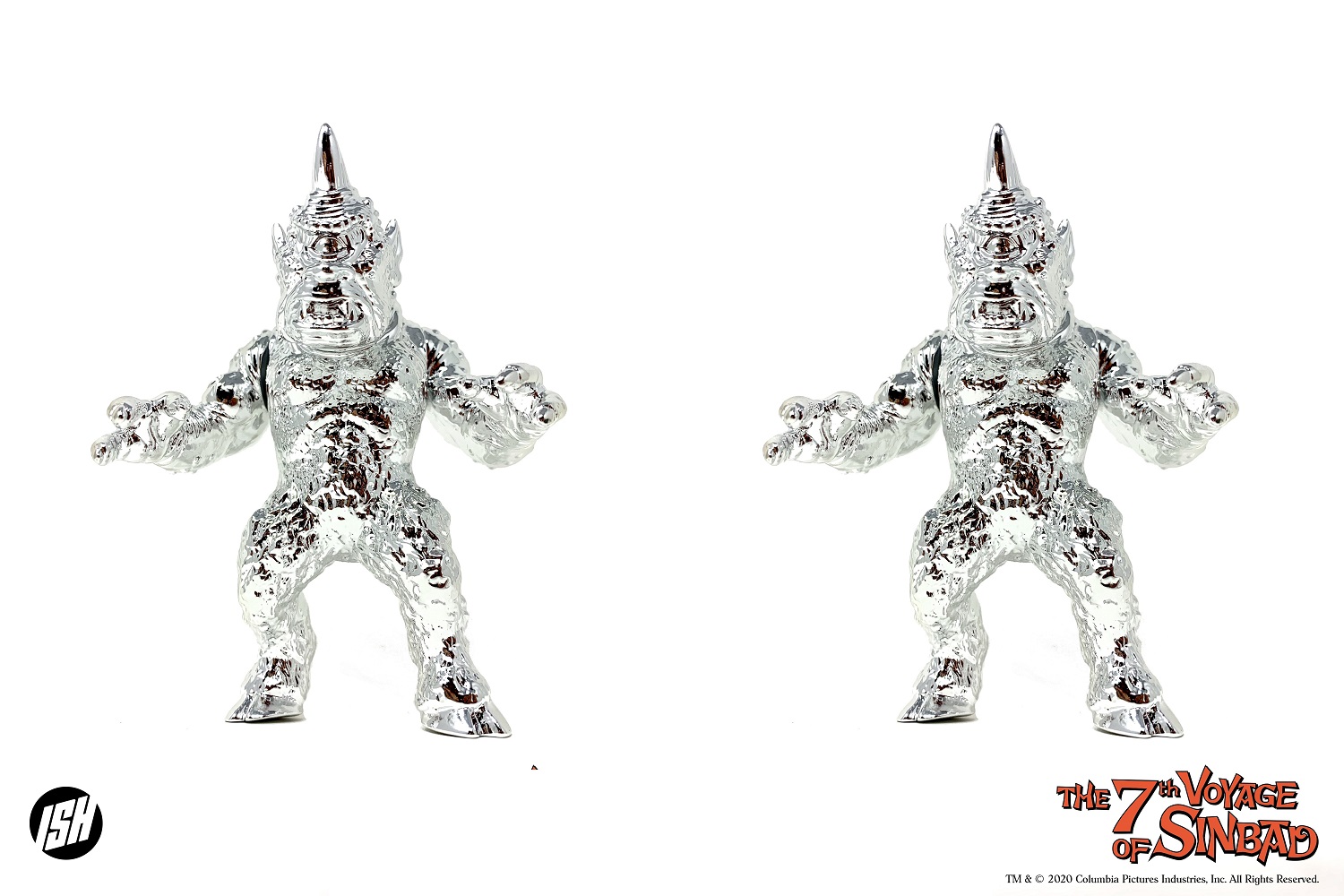 The Blot Says The 7th Voyage Of Sinbad Chrome Cyclops Vinyl Figure By Justin Ishmael