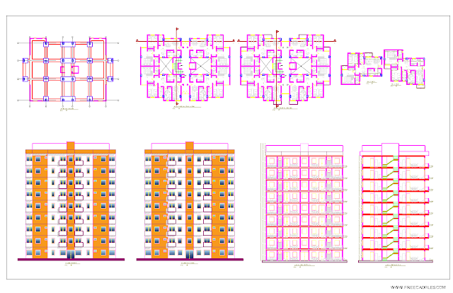 Multifamily Apartment Building [DWG]