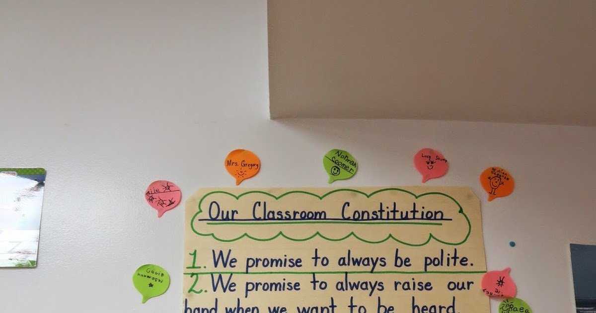 Mrs. Gregory's Classroom: Class Expectations