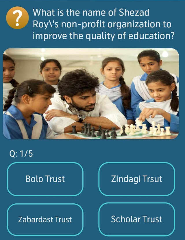 What is the name of Shezad Roy non-profit organization to improve the quality of education?