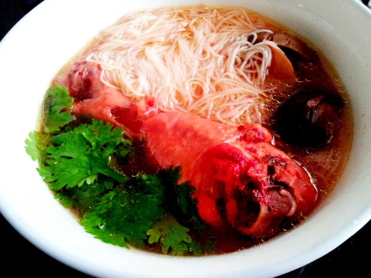 RED YEAST RICE RECIPES Foochow Red Wine Chicken Noodle Soup