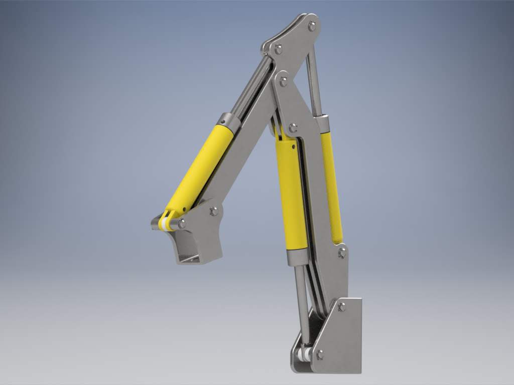 Hydraulic Arm Download free 3D cad models 100109