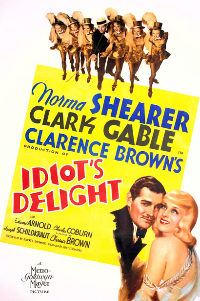 Poster for the 1939 film Idiot's Delight