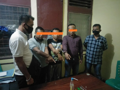 3 Sekawan Diciduk Sat Narkoba Polres Simalungun, Lagi Pesta Sabu di Serbelawan