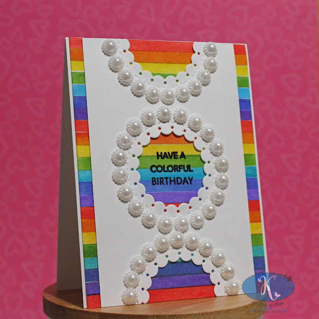 Colorful Rainbow Birthday Card 2