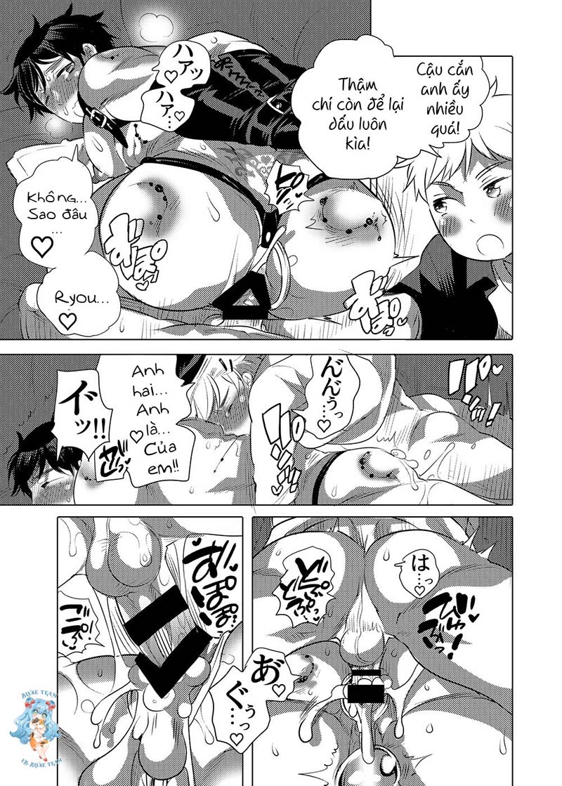 Đọc truyện Tổng Hợp Oneshot Boylove 18+ - Chapter 3.1 - [HONEY QP (Inochi Wazuka)] M Dorei no Onii-chan ni natte shimaimashita (Ato)