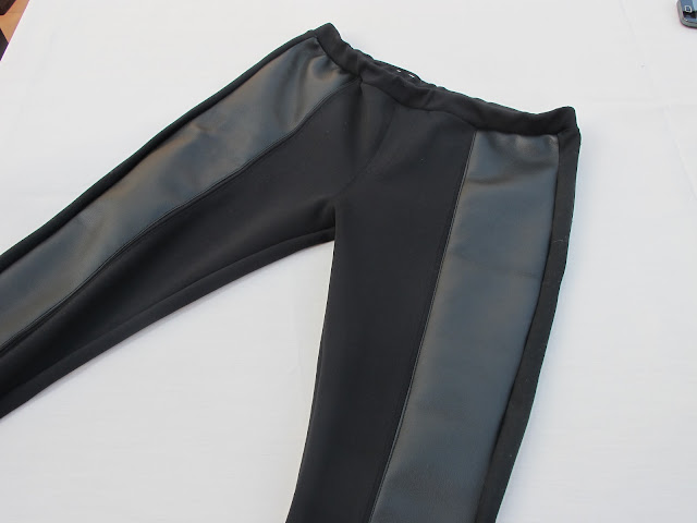 DIY Como hacer leggins de cuero. Blog de moda, costura y diy.