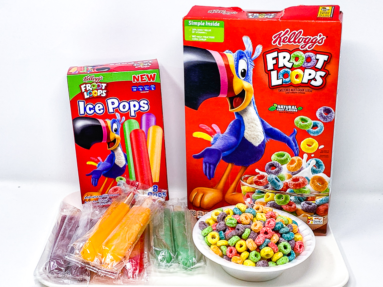 Tales of the Flowers Froot Loops Ice Pops