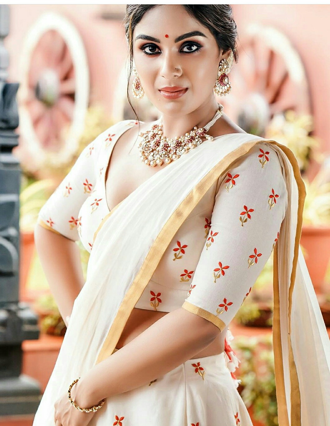Beautiful Kerala Actress Samyuktha Menon - Onam Special Saree Avatar!