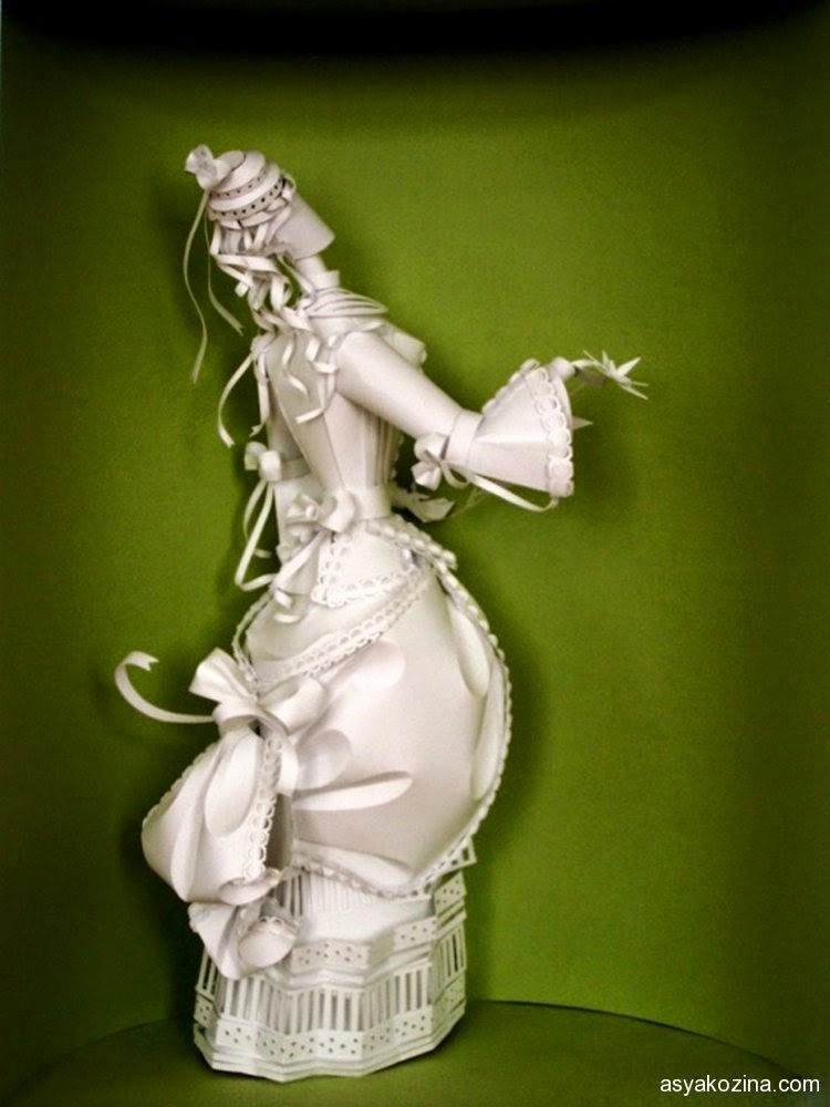 бумажная пластика аси козиной. ася козина бумажные куклы. бумажная пластика аси козиной. ася козина бумажные куклы. куклы из бумагопластики.