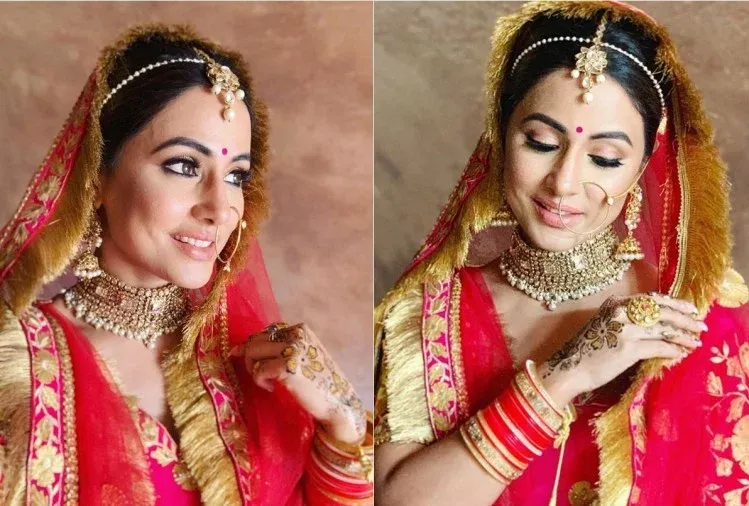 Bigg Boss 11 Contestant Hina Khan Bridal Photoshoot Is Viral On Instagram