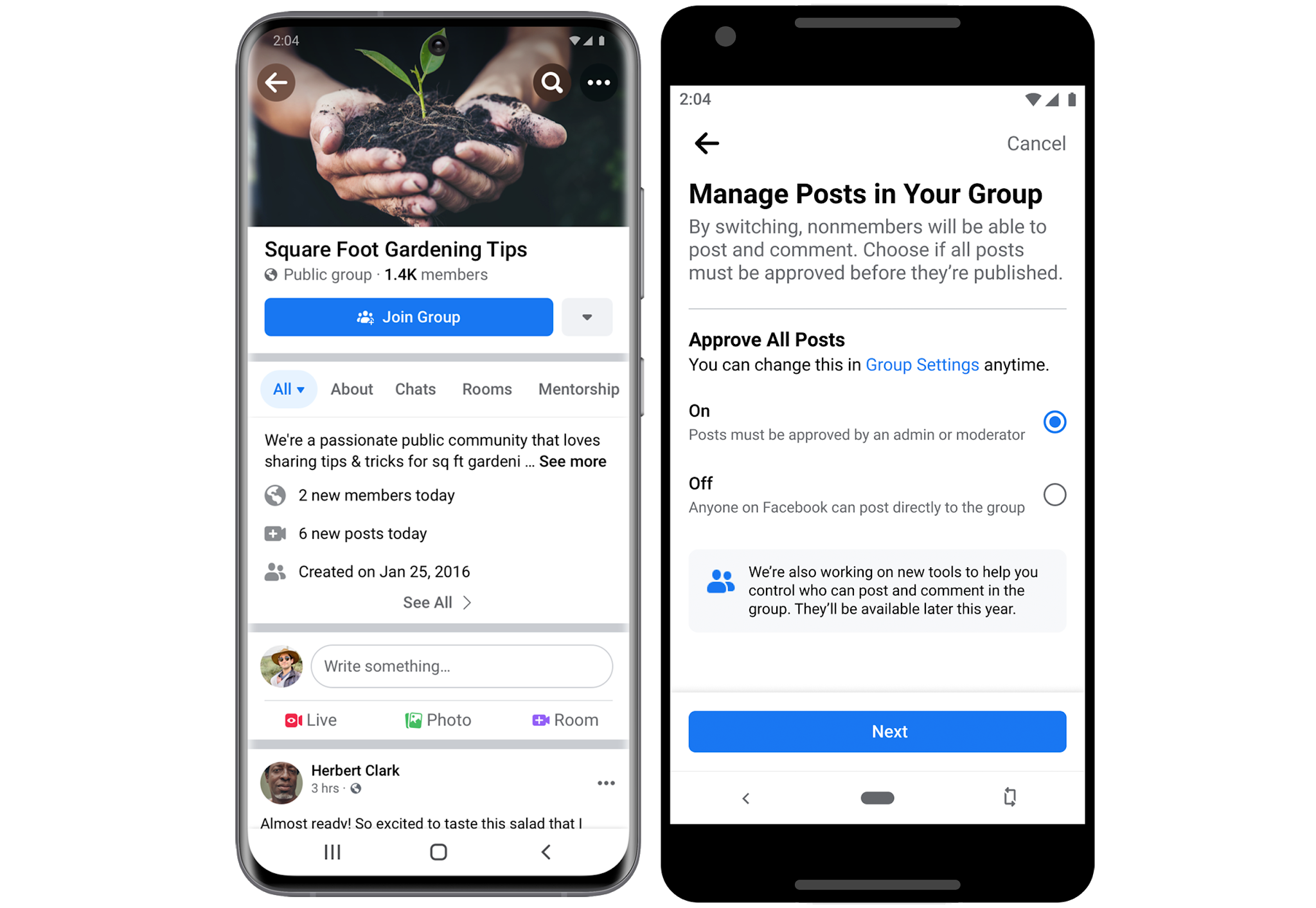 Facebook has been testing its new Public group experience for quite