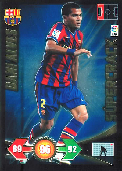 Panini campeón de la Liga 2009//10 S//ventiladores de actualización de lámina de huelgas FAV Xavier Margairaz tarjeta