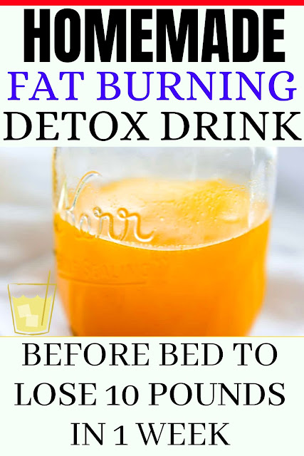 Fat Burning Detox Drink Before Bed To Lose 10 Pounds In 1 Week | Hello