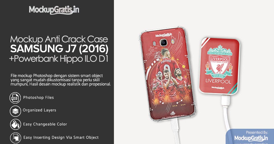 Download Free Mockup Powerbank Custom Hippo Ilo D1 10000 Mah Anti Crack Samsung J7 Gratis Mockupgratis In Download Psd Mockup Gratis PSD Mockups.