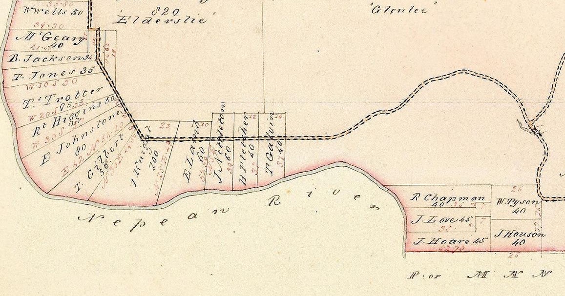 A Colonial Heritage Land Grants at the Cowpasture River 1812
