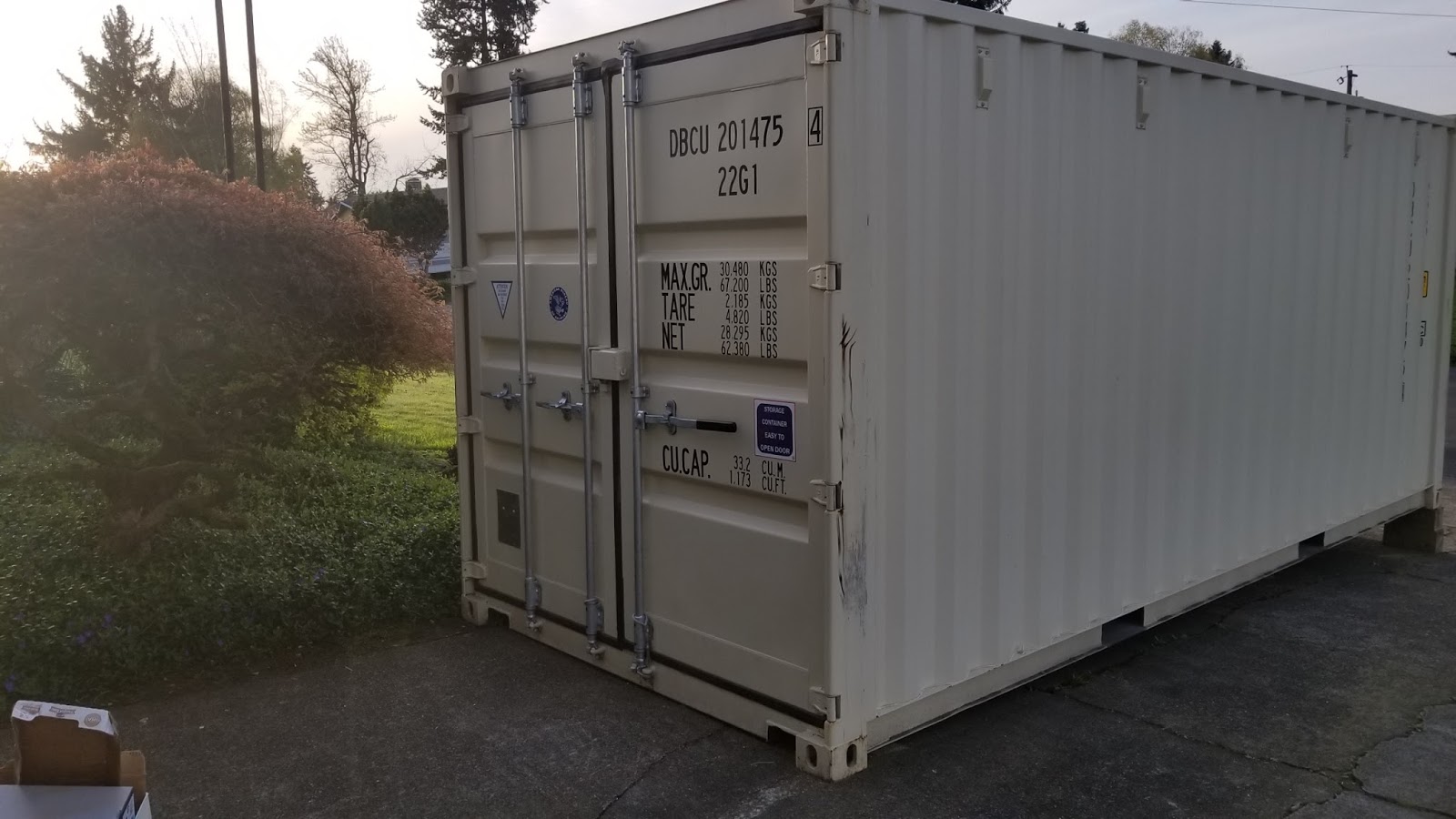 Kevin & Denise Move to St Croix USVI The Container is full!