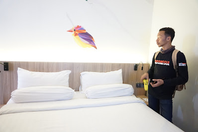 kasur yang nyaman di hotel zuri palembang