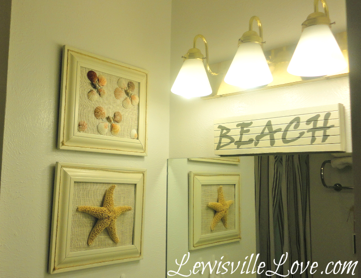 Lewisville Love: Beach Bathroom- Transfer