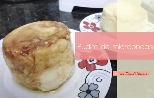 pudim de microondas na caneca-donnarita