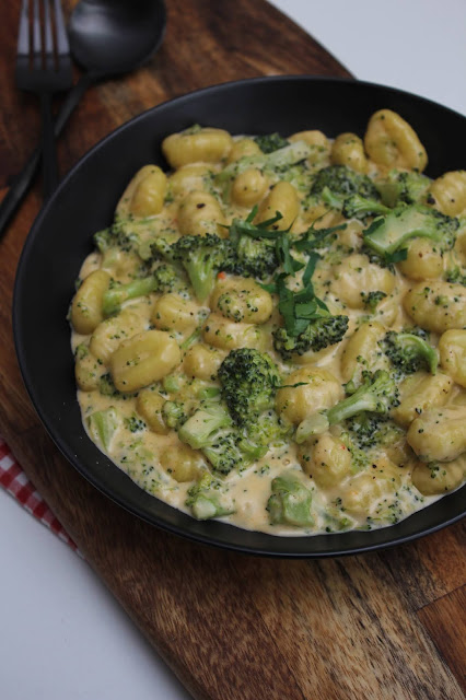 Gnocchis in Brokkoli-Sahnesoße Gnocchis in Brokkoli-Sahnesoße