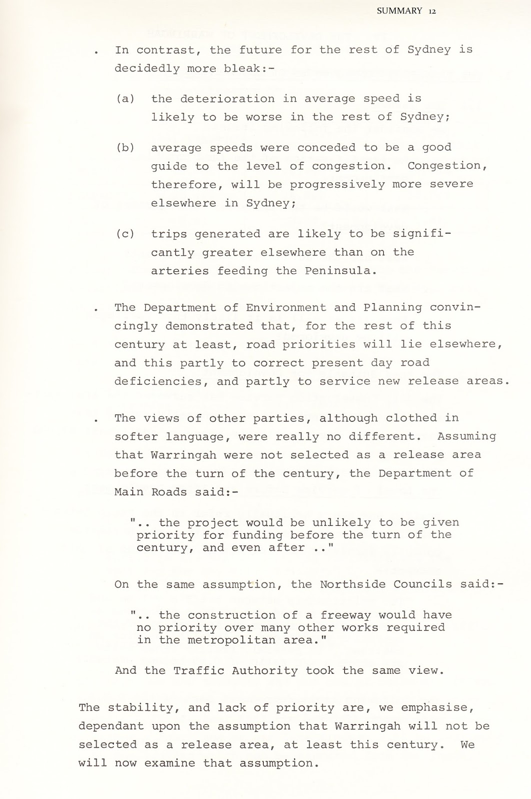 The Kirby Reports Warringah The Summary