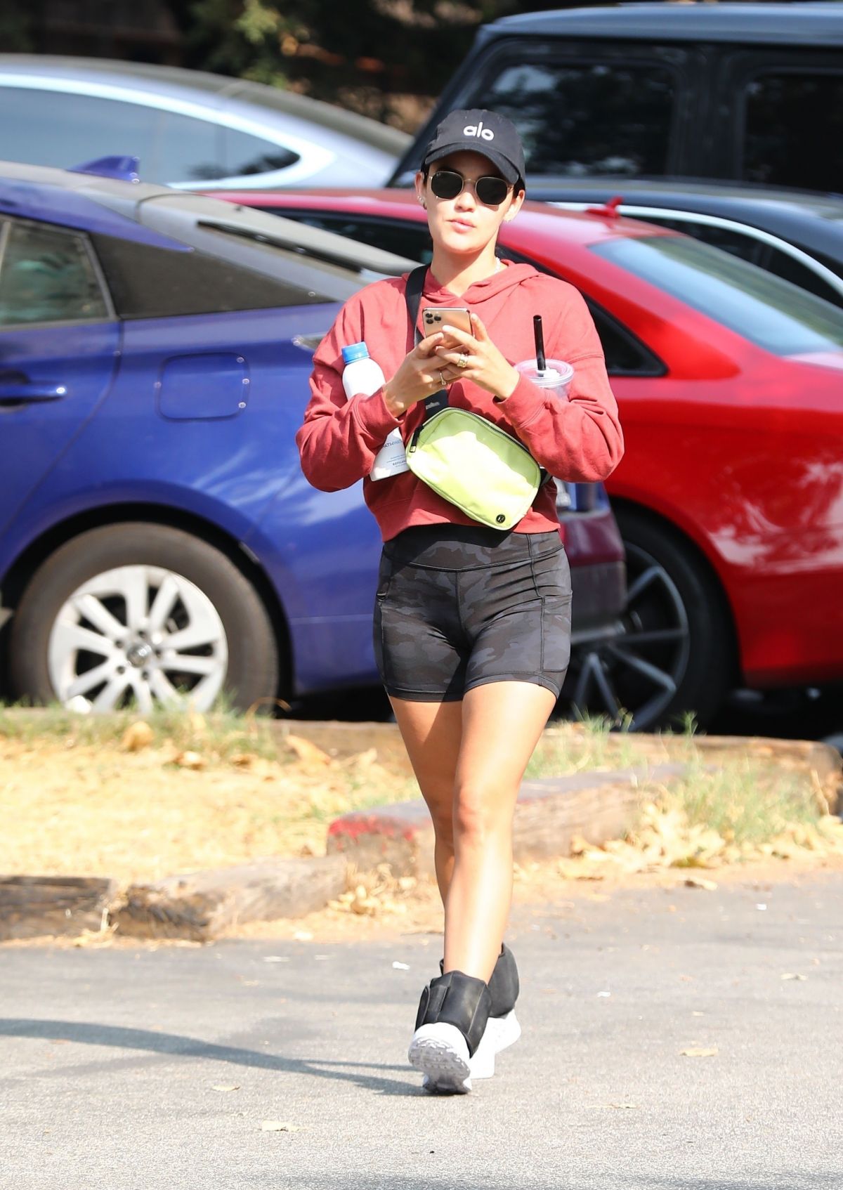 Lucy Hale Hiking in Hollywood Hills 17 Sep- 2020