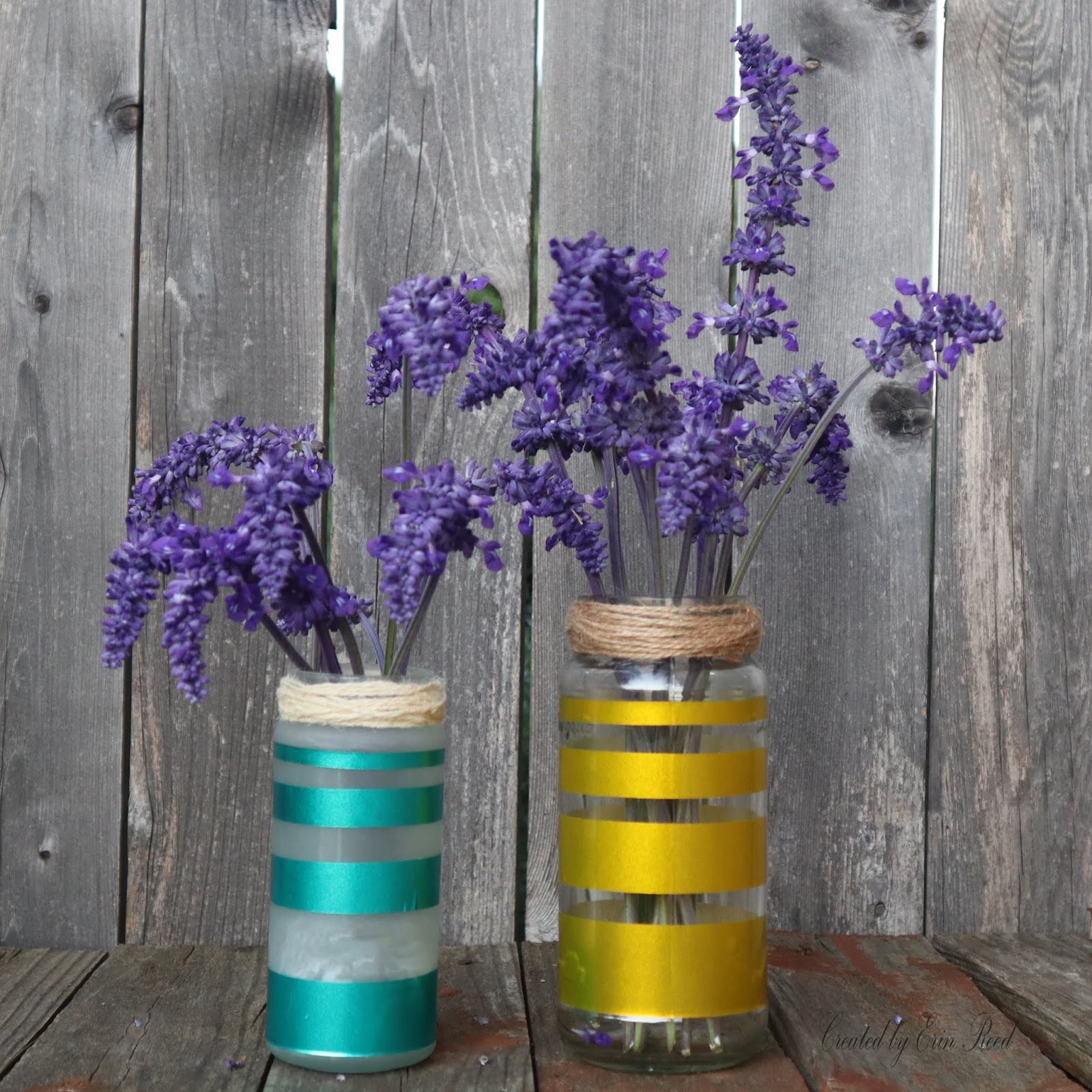 Erin Reed Makes DIY Pottery Barn Knock Off Vases