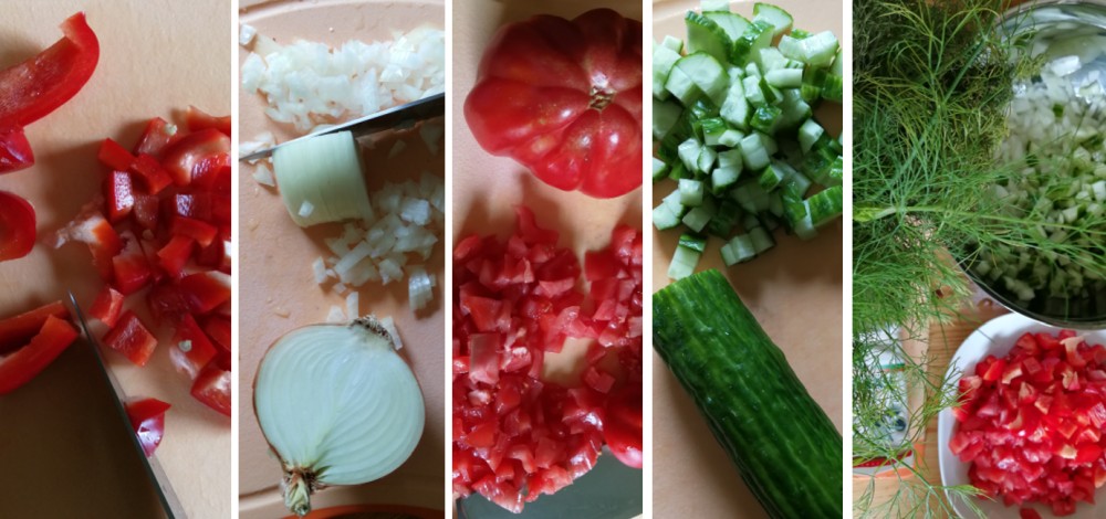 Barbaras Spielwiese: Bulgarischer Schopska-Salat Barbaras Spielwiese: Bulgarischer Schopska-Salat