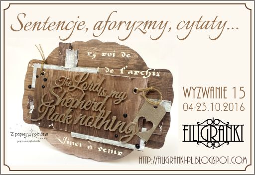 Filigranki Wyzwanie 15 Sentencje Aforyzmy Cytaty