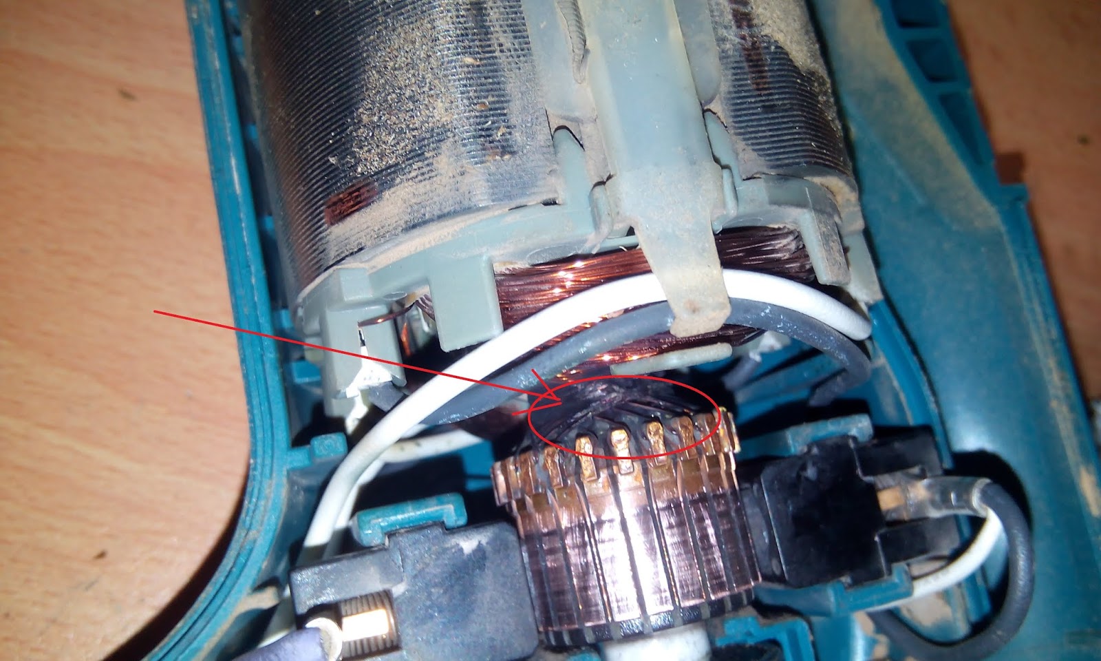 Life Begins at Forty Mengenal pasti kerosakan motor pada Makita 4327M