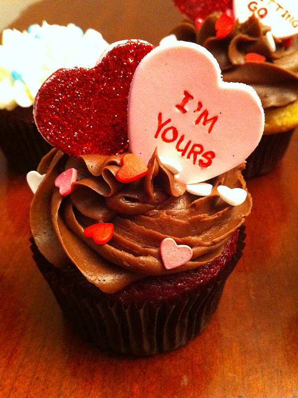 Love Dem Goodies Valentine Cupcake Messages