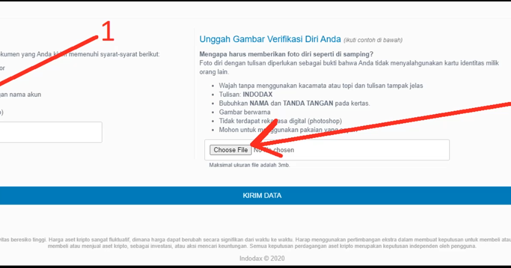 Foto Daftar Indodax Bagaimana Cara Daftar dan Verifikasi