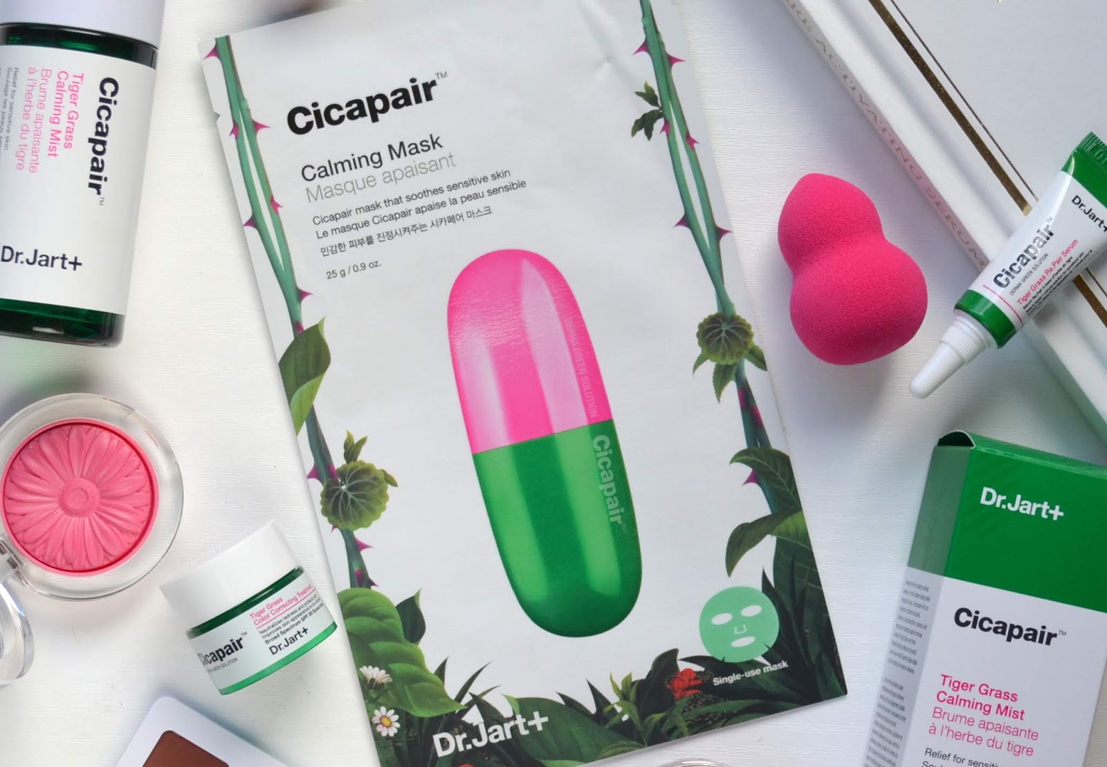 SHEET MASK Dr. Jart Cicapair Calming Mask and Tiger Grass Calming