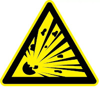 Explosive hazard symbol