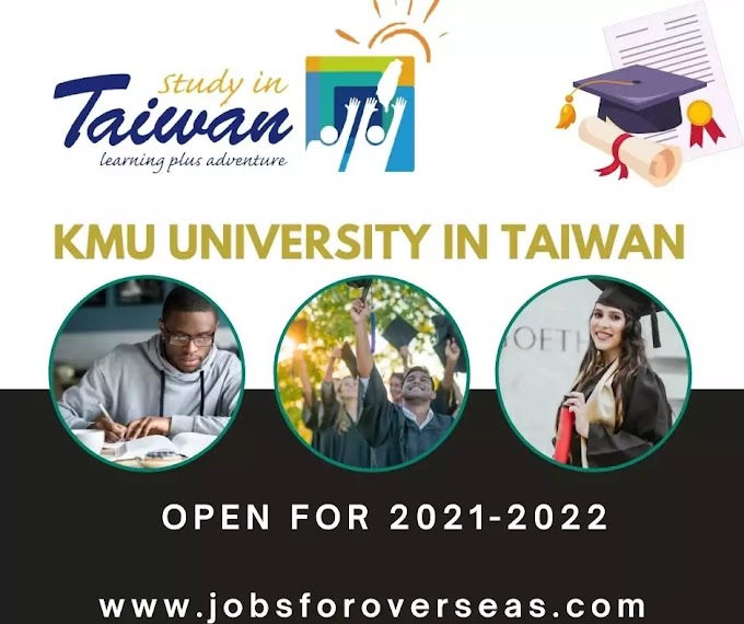 Fully financed KMU University Scholarships for 2021-2022 students to study in Taiwan - Scholarships
