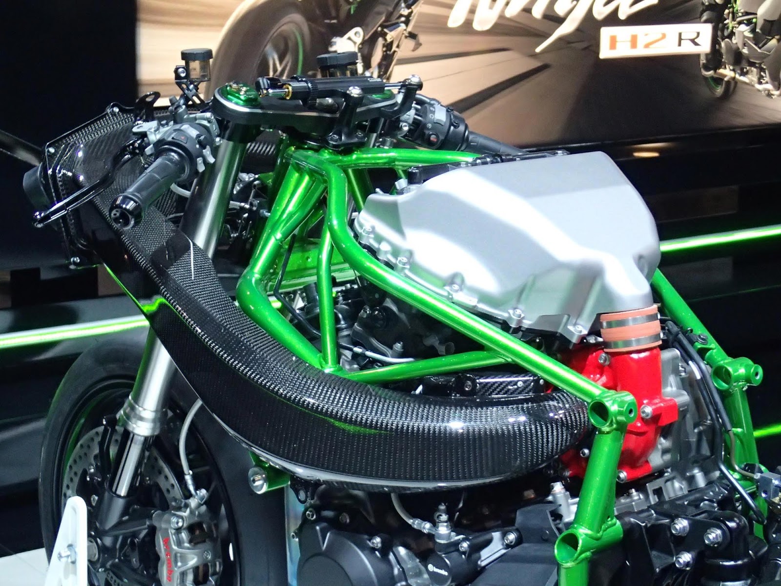 Motorcycle Automotive Custom Kawasaki h4