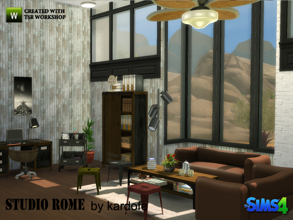 kardofe Creaciones Sims: STUDIO ROME
