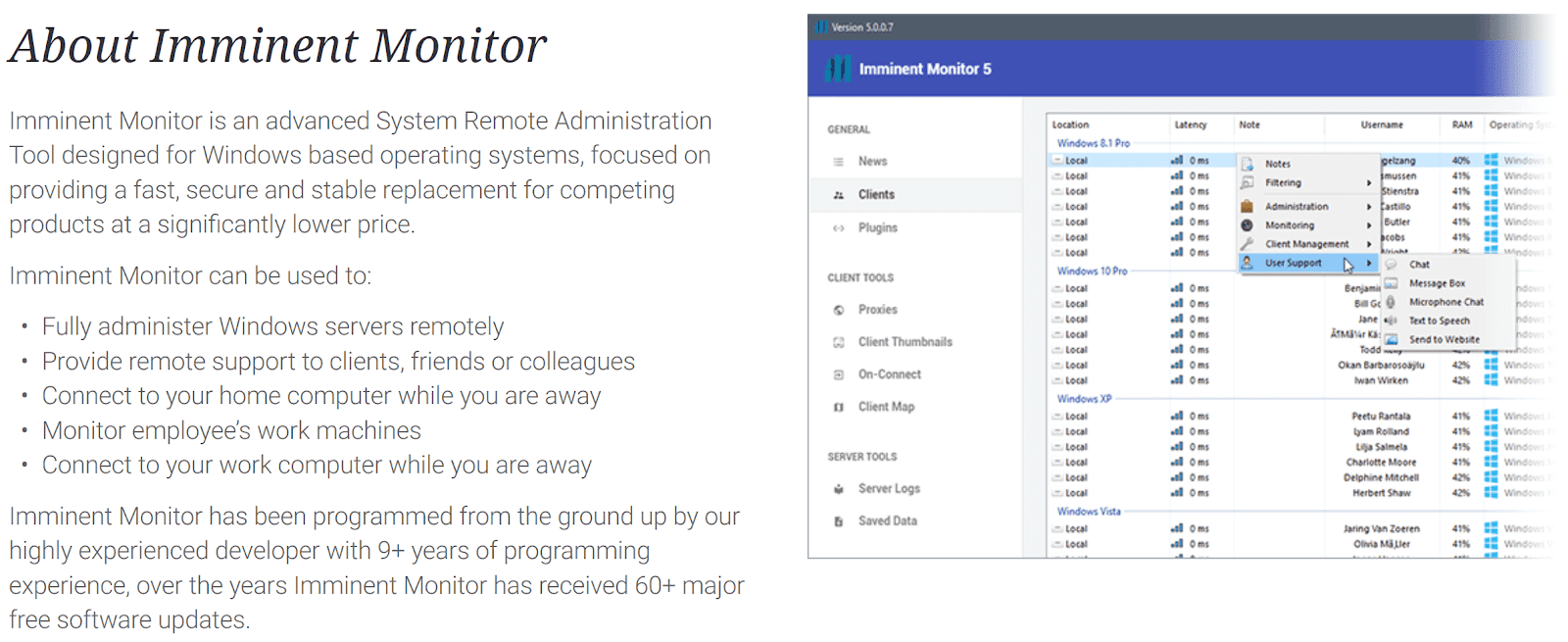 Imminent Monitor