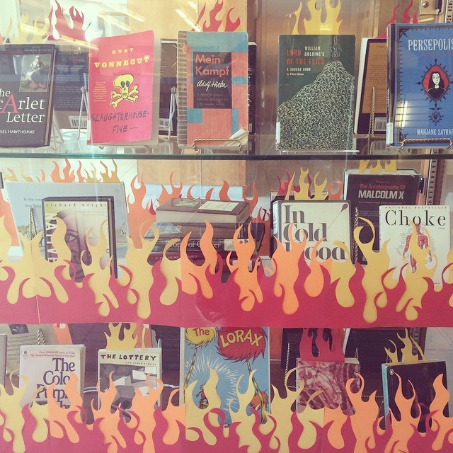 Literary Hoots 11 Banned Books Week Display Ideas
