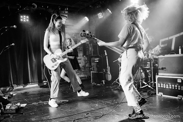 The Regrettes at Velvet Underground on October 8, 2019 Photo by John Ordean at One In Ten Words oneintenwords.com toronto indie alternative live music blog concert photography pictures photos nikon d750 camera yyz photographer