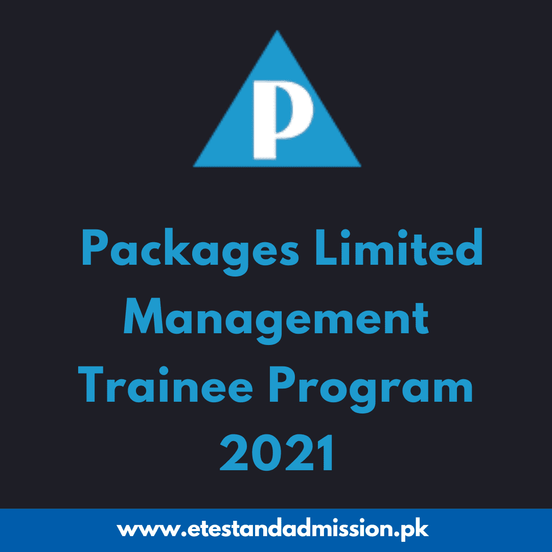 Packages Limited Management Trainee Program 2021 Etest And Admission