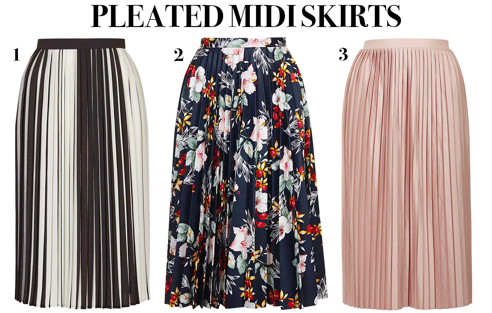 My Never Ending Daydream: Pleated Midi Skirts