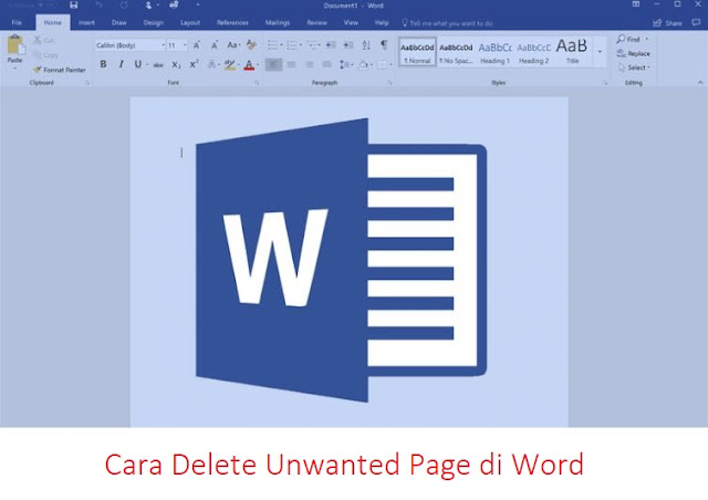 Bagaimana Menghapus Halaman Kosong yang Tidak Diinginkan di Microsoft Word