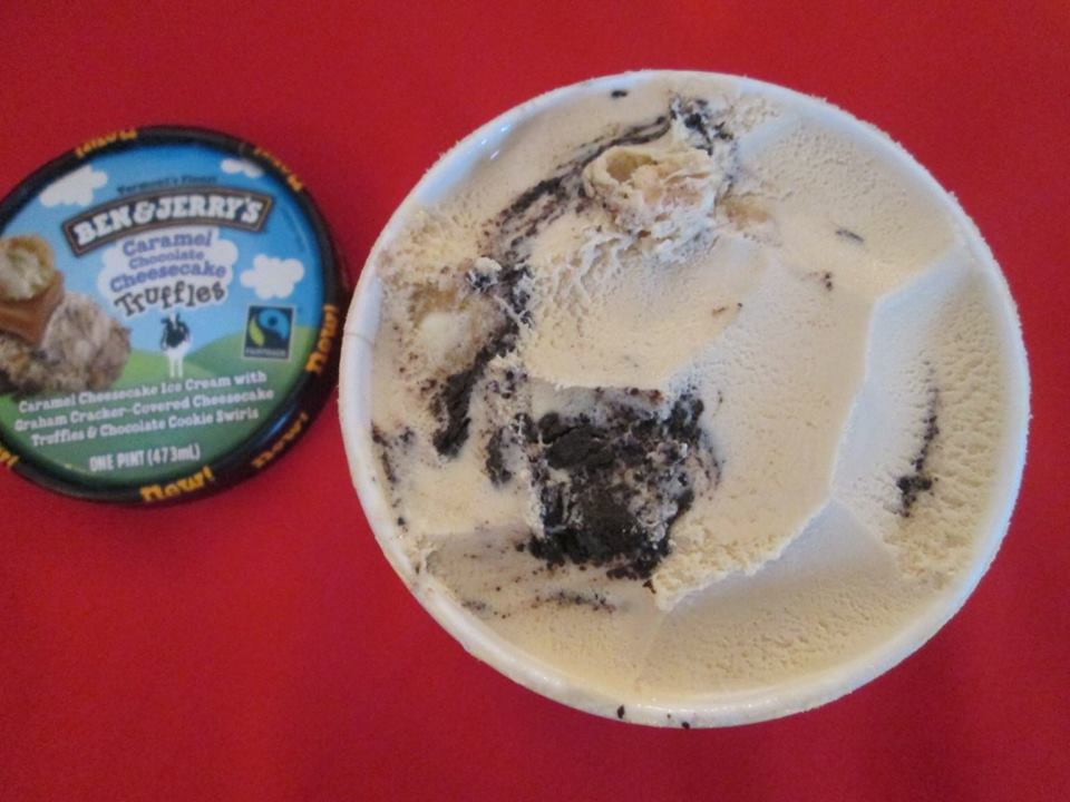 David's Ice Cream Reviews Ben & Jerry's Caramel Chocolate Cheesecake