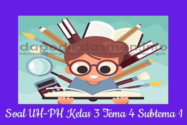 Soal UH PH Kelas 3 Tema 4 Subtema 1 Kurikulum 2013 Soal UH PH Kelas 3 Tema 4 Subtema 1 Kurikulum 2013, Soal PH / UH Kelas 3 Tema 4 Subtema 1 Kurikulum 2013 Revisi Terbaru, Soal Tematik Kelas 3 Tema 4 K13 Subtema 1, Soal Ulangan Harian ( UH ) Kelas 3 Semester 1, Soal Penilaian Harian ( PH ) Kelas 3 Tema 4 Subtema 1