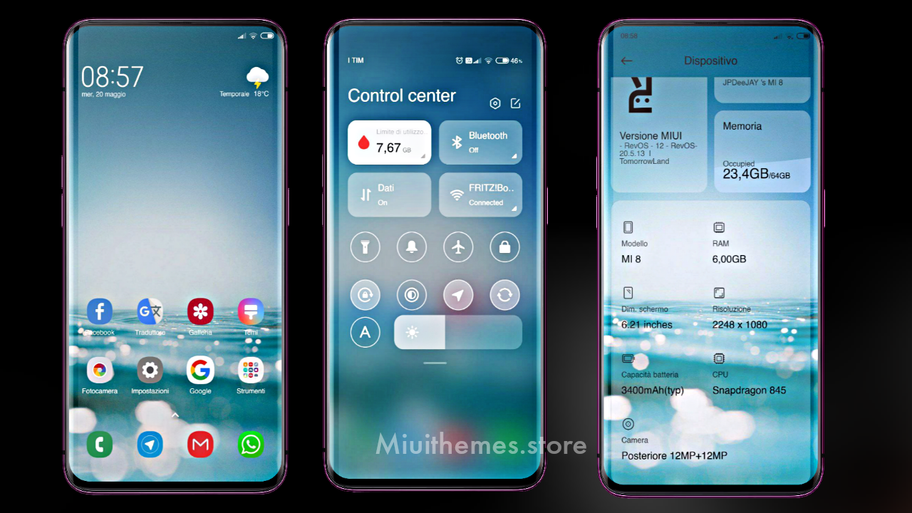 Beautiful MIUI 12 Theme awesome status bar Theme MIUI Themes