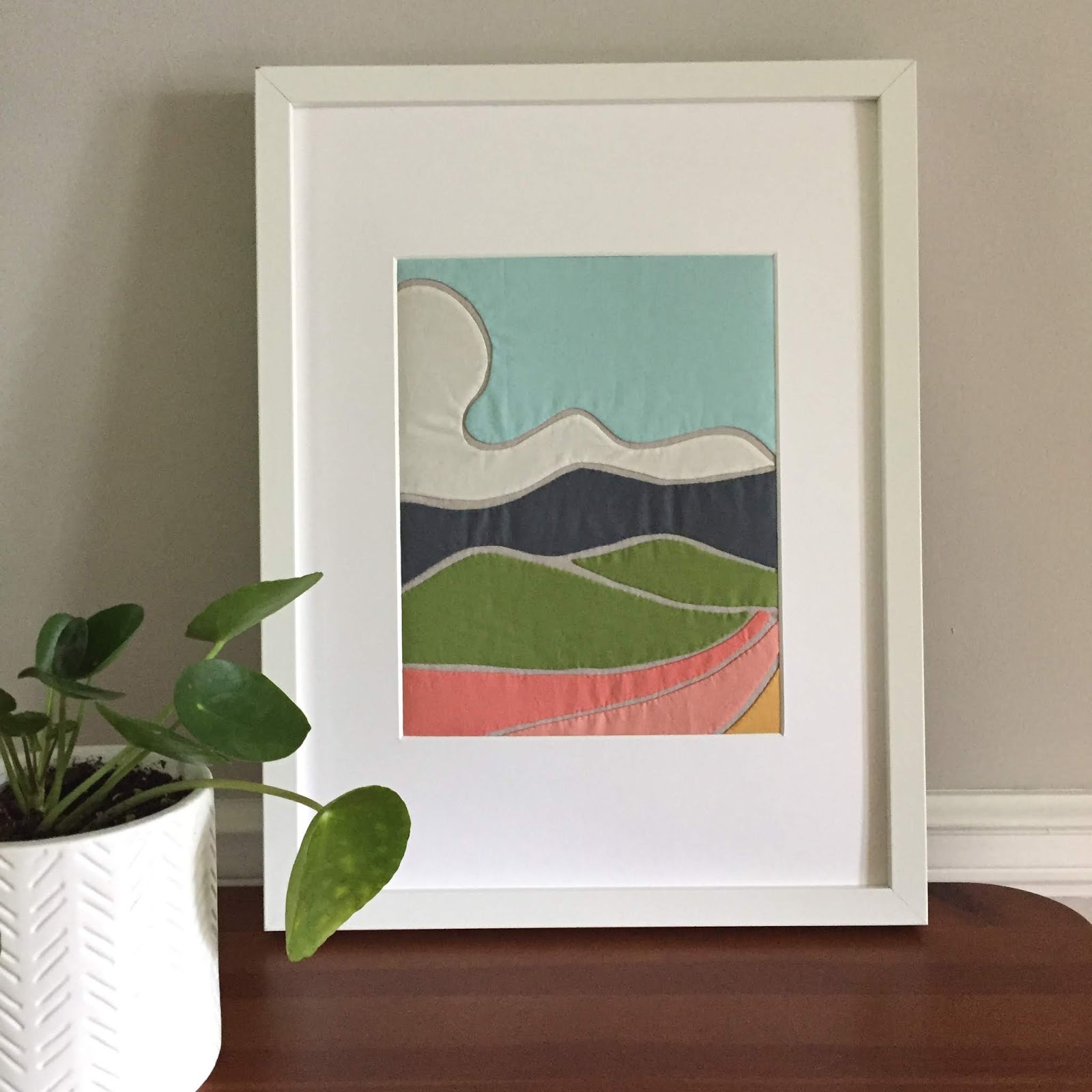 Teaginny Designs Appliqué Landscape